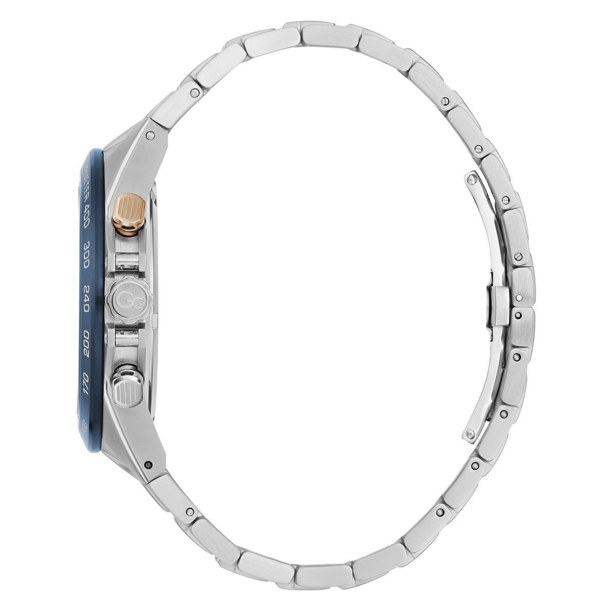 Guess Collection Sportchic Men 44 mm Blue Dial Chronograph Watch Z07004G7MF