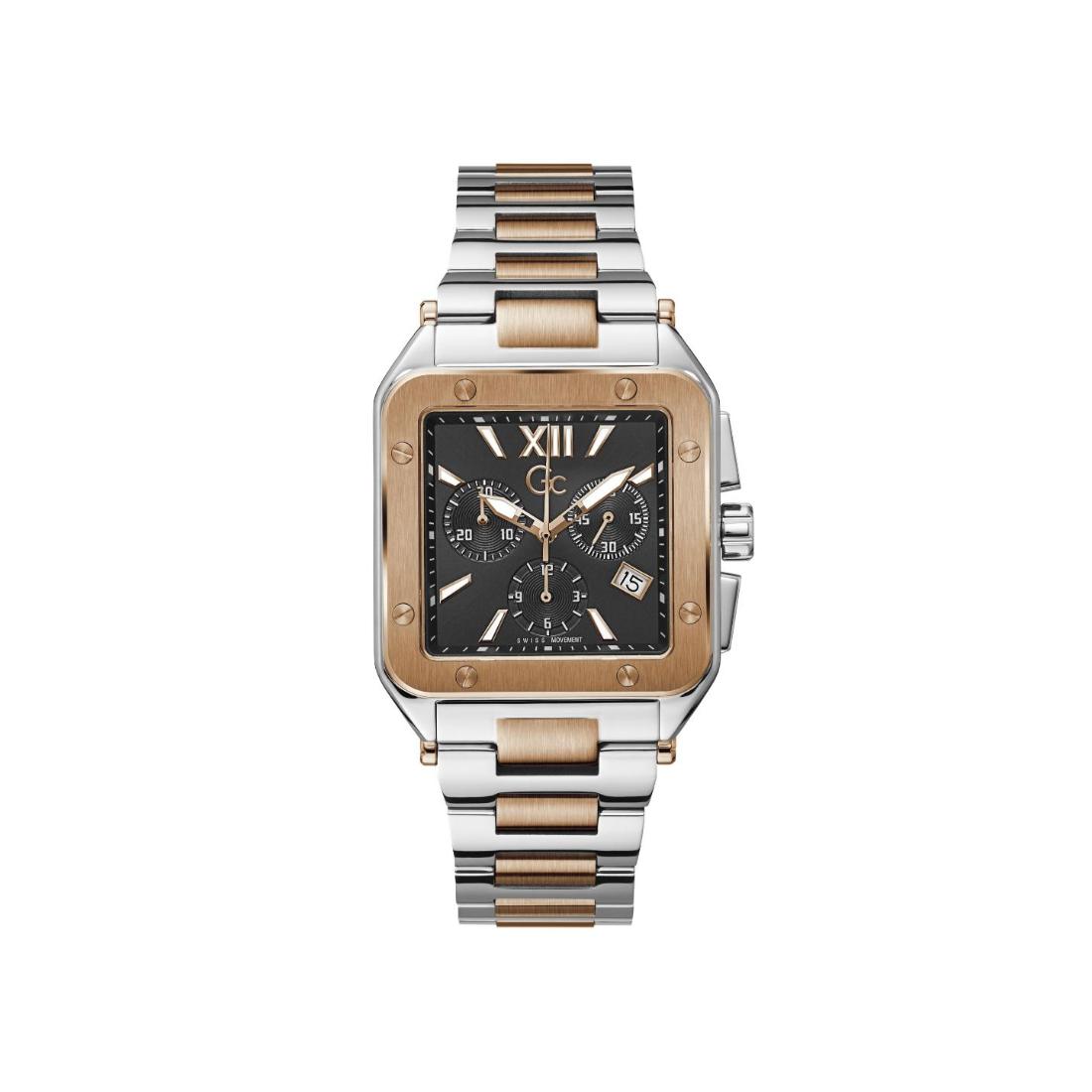 Guess Collection Men Black Dial 36 mm Analog Watch Z08001G2MF