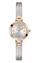 Guess Collection 28 mm Silver Dial Quartz Analog Women Watch Z09001L1MF