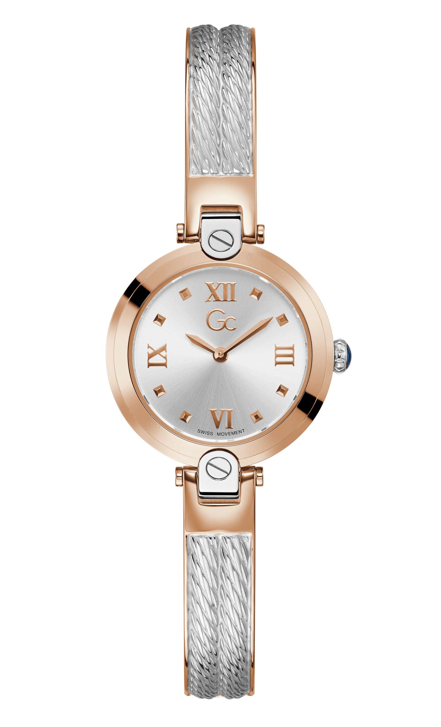 Guess Collection 28 mm Silver Dial Quartz Analog Women Watch Z09001L1MF