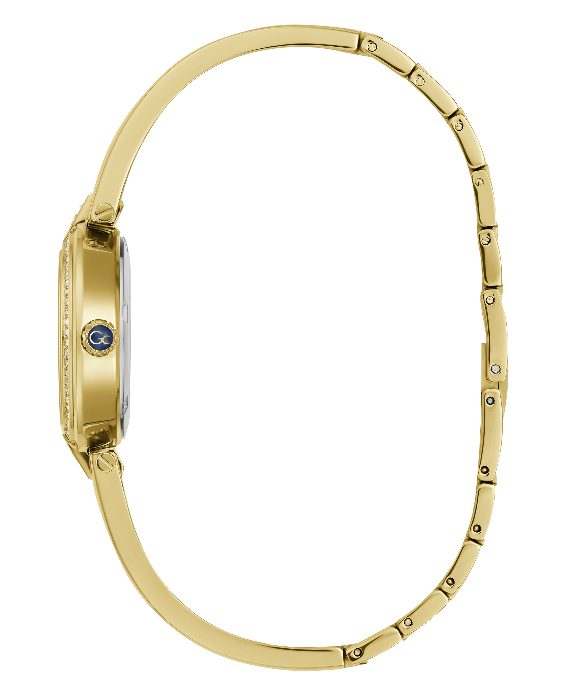 Guess Collection 28 mm Champagne Dial Quartz Analog Women Watch Z10001L6MF