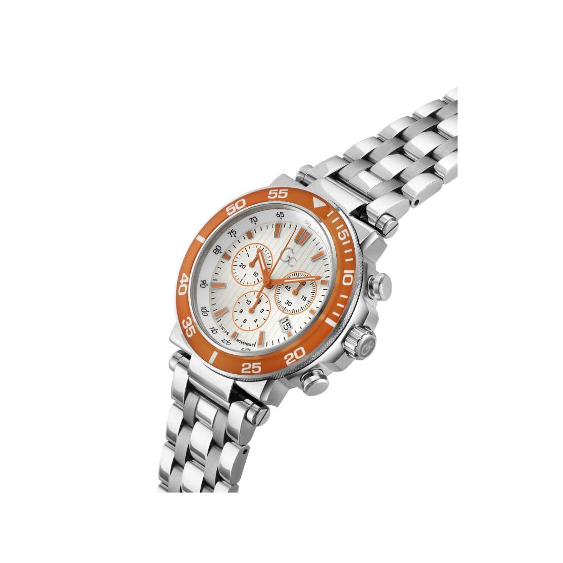 Guess Collection Men White Dial 44 mm Analog Watch Z14010G1MF