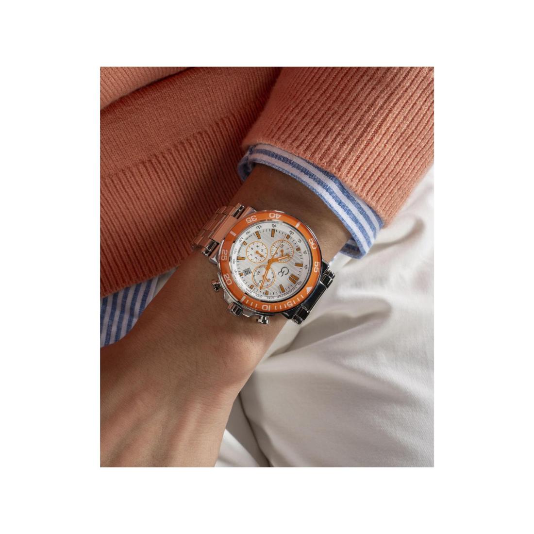Guess Collection Men White Dial 44 mm Analog Watch Z14010G1MF