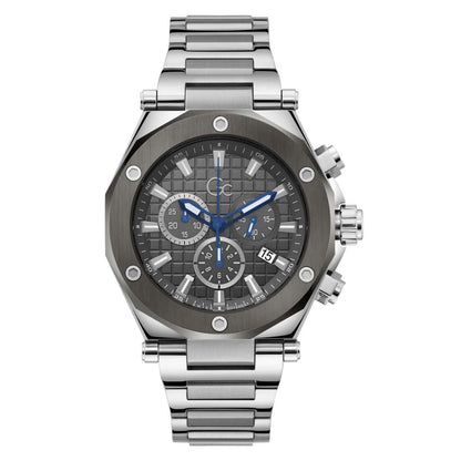 GC Legacy Grey Round Dial Analog Men Watch - Z18002G5MF
