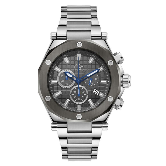 GC Legacy Grey Round Dial Analog Men Watch - Z18002G5MF