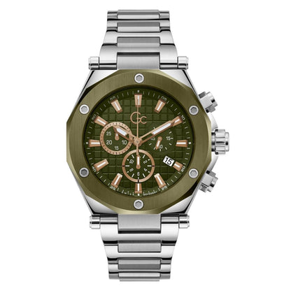 GC Legacy Green Round Dial Analog Men Watch - Z18004G9MF