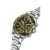 Guess Collection Legacy Green Round Dial Analog Men Watch Z18004G9MF