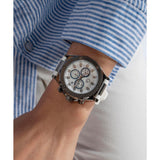 Guess Collection Legacy 44 mm White Dial Men Analog Watch Z18005G7MF