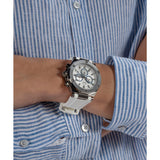 Guess Collection Legacy 44 mm White Dial Men Analog Watch Z18005G7MF