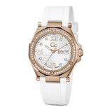 Guess Collection Round 34mm Silver Dial Analog Women Watch Z20006L1MF