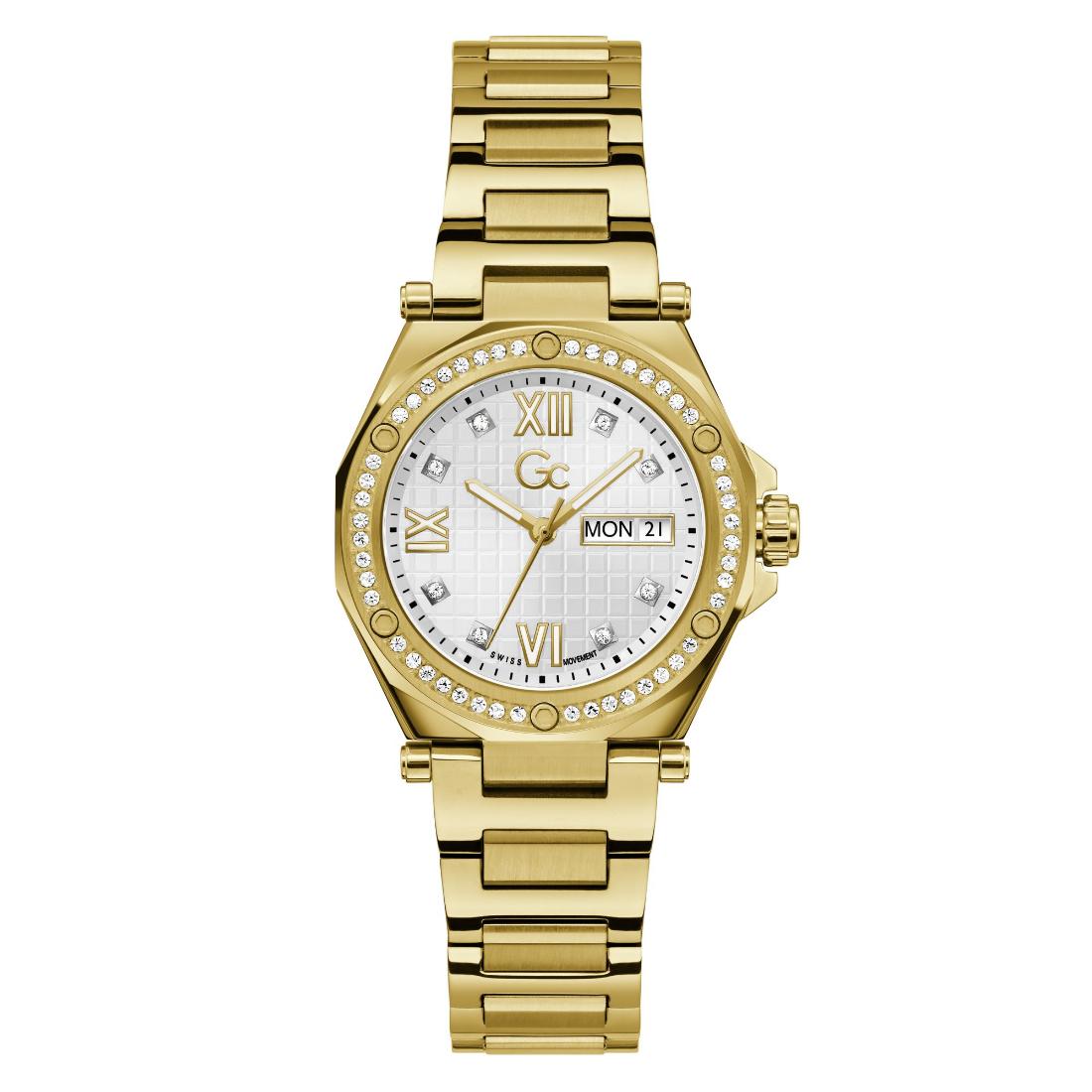 Guess Collection Legacy Lady 34 mm Silver Dial Women Analog Watch Z20008L1MF