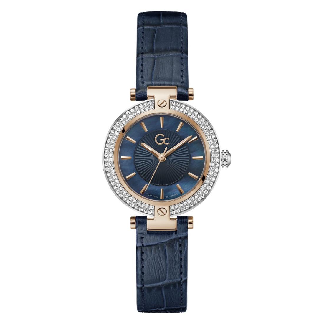 Guess Collection Vogue Blue Round Dial Analog Women Watch Z22003L7MF