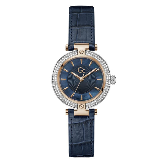 GC Vogue Blue Round Dial Analog Women Watch - Z22003L7MF