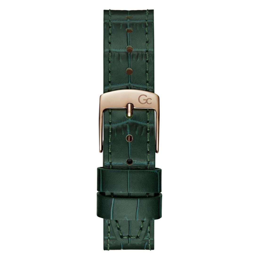 GC Coussin Sleek Lady Green Tonneau Dial Analog Women Watch - Z25004L9MF