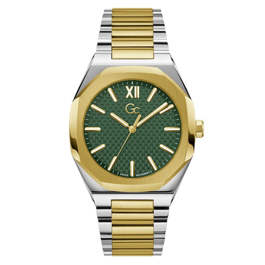 GC Coussin Sleek Green Tonneau Dial Analog Men Watch - Z26002G9MF
