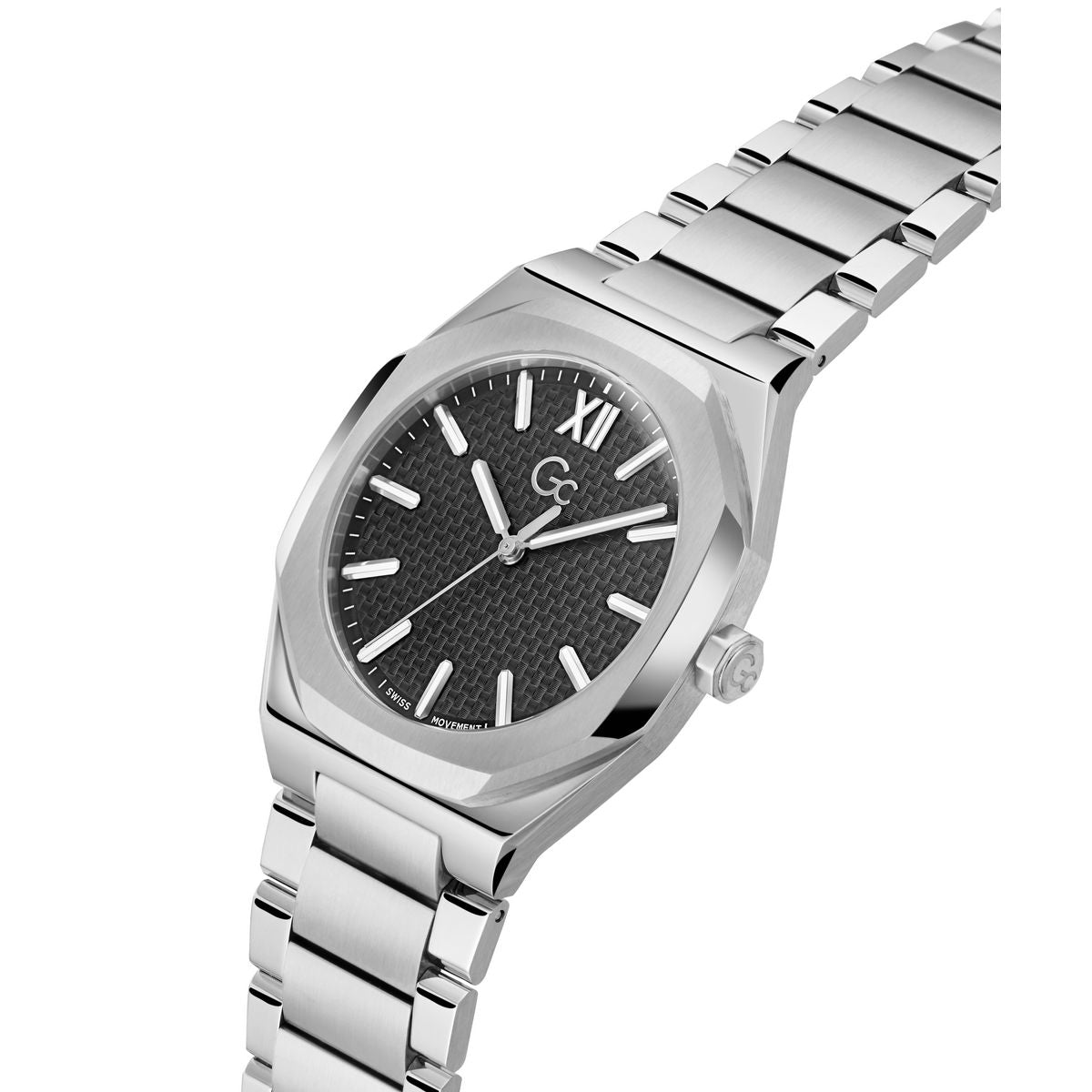 Guess Collection Sportchic Men 42 mm Black Dial Analog Watch Z26004G2MF