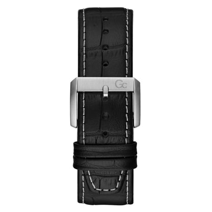 GC First Class Black Round Dial Analog Men Watch - Z35003G4MF