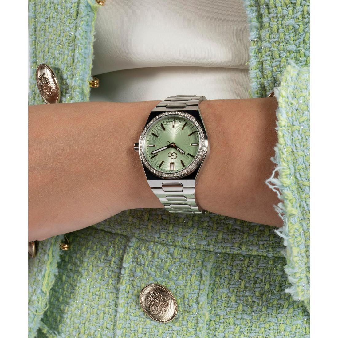 Guess Collection Prodigy Lady 34 mm Green Dial Women Analog Watch Z38001L9MF