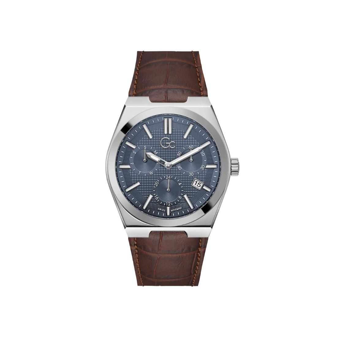 Guess Collection Men Blue Dial 44 mm Analog Watch Z40003G7MF