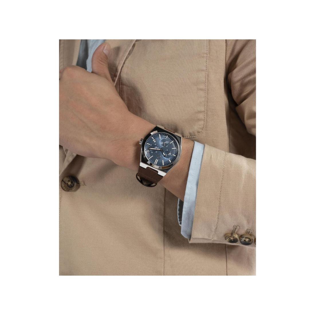 Guess Collection Men Blue Dial 44 mm Analog Watch Z40003G7MF