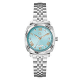 Guess Collection Flair Coussin Lady 34 mm Blue Dial Women Analog Watch Z44001L7MF