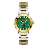 Guess Collection Sportchic Women 36 mm Green Dial Analog Watch Z48003L6MF