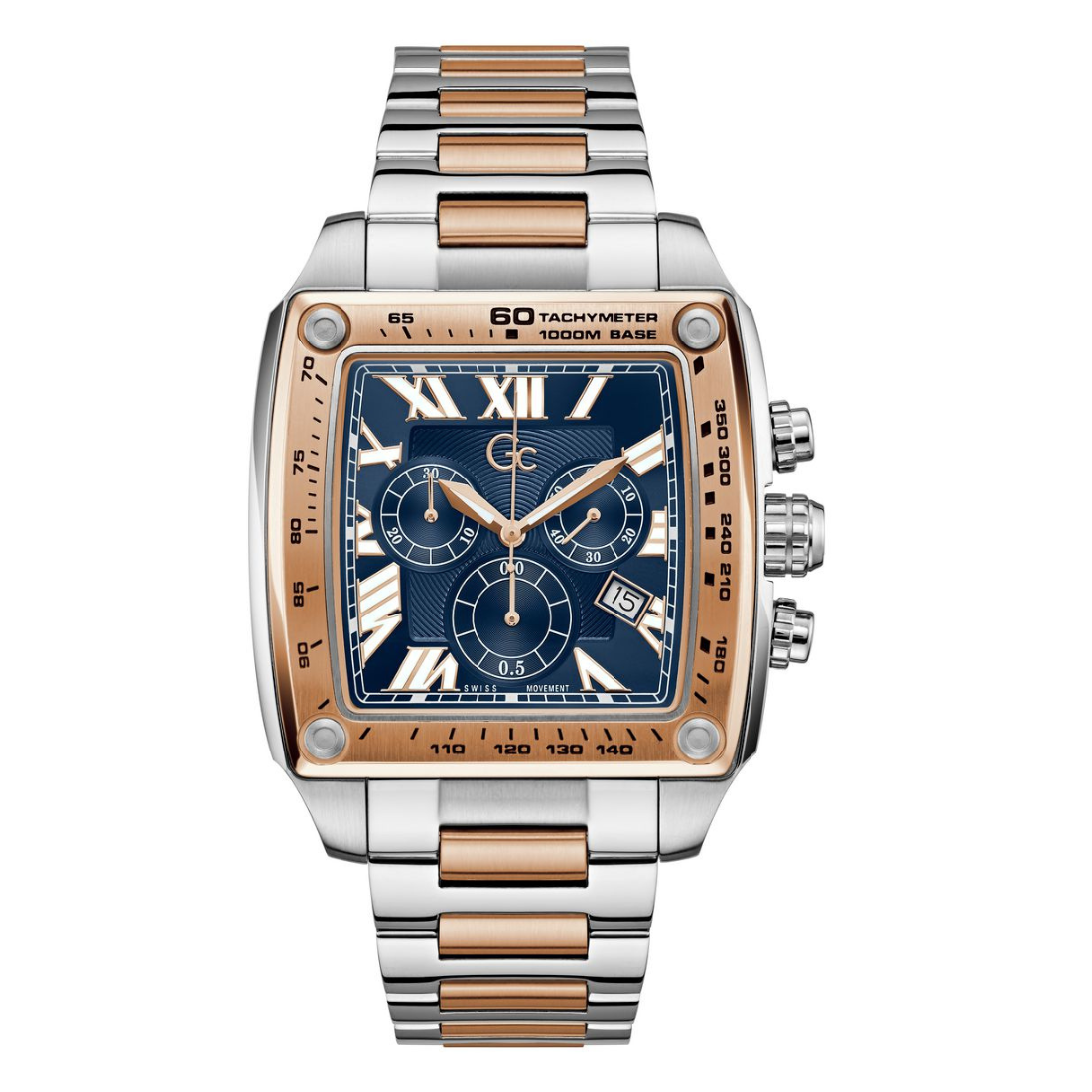 Guess Collection Sportchic Men 45 mm Blue Dial Chronograph Watch Z56004G7