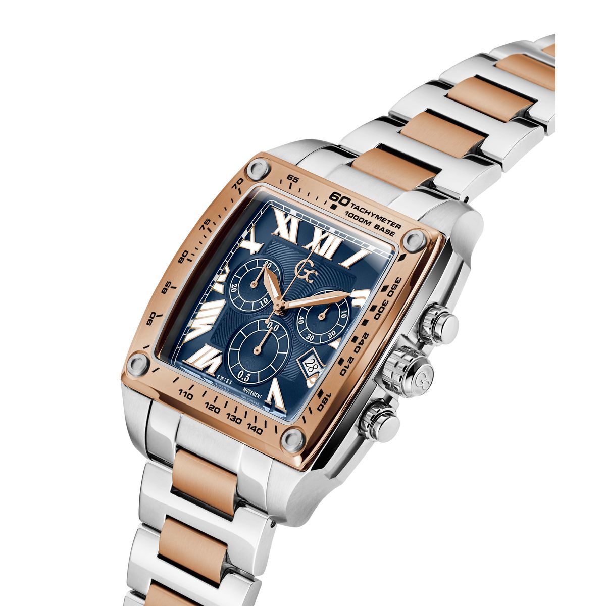 Guess Collection Sportchic Men 45 mm Blue Dial Chronograph Watch Z56004G7