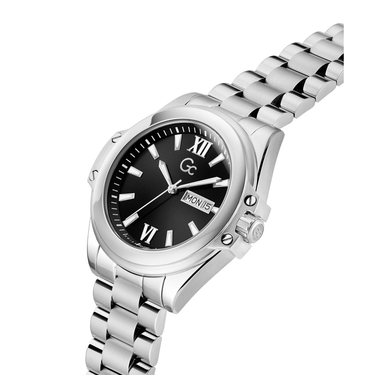 Guess Collection Sportchic Men 43 mm Black Dial Analog Watch Z60003G2