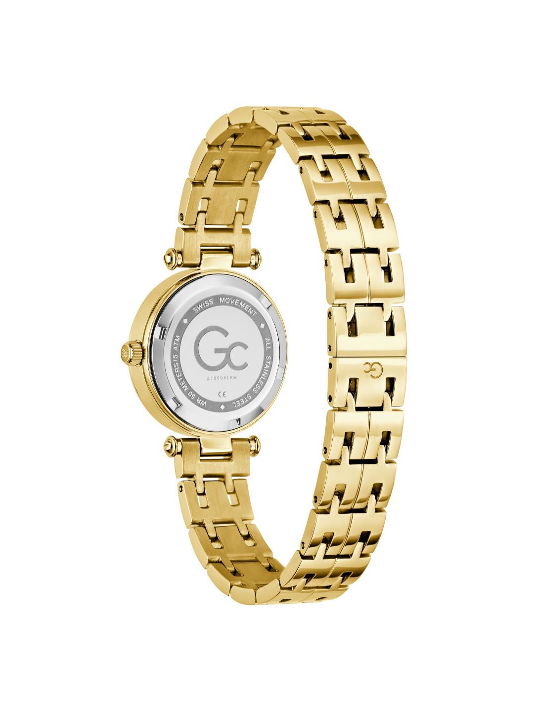 Guess Collection Dress 28 mm Champagne Dial Women Analog Watch Z79006L6M