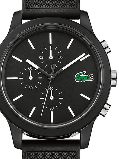 Lacoste LACOSTE.12.12 44 mm Black Dial Men Watch-  2010972