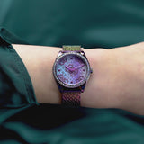 Guess Boa 32 mm Purple Dial Analog Women Watch GW0748L3