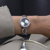 Guess Women 30 mm Silver Dial Analog Watch GW0693L1