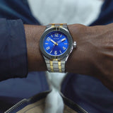Guess Men 44 mm Blue Dial Analog Watch GW0661G1
