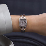 Guess Women 24 mm Rose Gold Dial Analog Watch GW0611L3