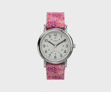 Timex WEEKENDER 31 mm Size Silver Dial Women Analog Watch TW2V61400