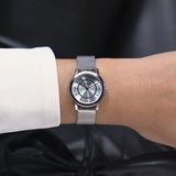 Guess Women 28 mm Silver Dial Analog Watch GW0666L1