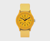 Timex Military 36 mm Yellow Dial Men Analog Watch TW2W91200