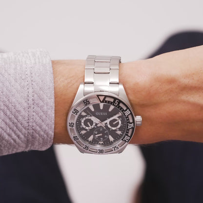 Guess Sport 44 mm Black Dial  Men Chrono Watch- GW0904G1