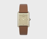 Timex Trend 24 mm Gold Tone Dial Women Analog Watch TW2W63900