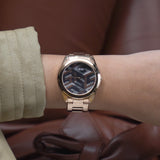 Guess Cubed 40 mm Brown Dial Women Analog Watch GW0607L3