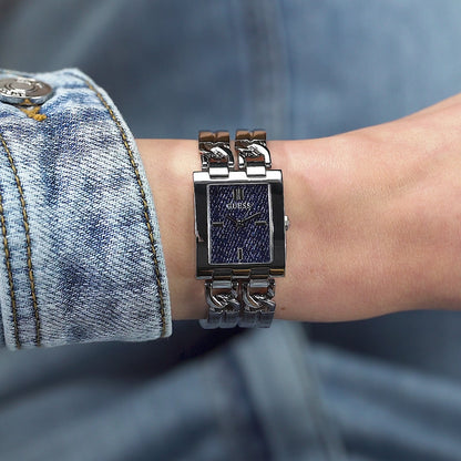 Guess GT Mod ID 24 mm Blue Dial Women Analog Watch- GW0807L1