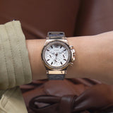 Guess Women 38 mm White Dial Analog Watch GW0621L5