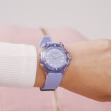 Guess Mini Hype 34 mm Ice Blue Dial Analog Women Watch GW0880L1