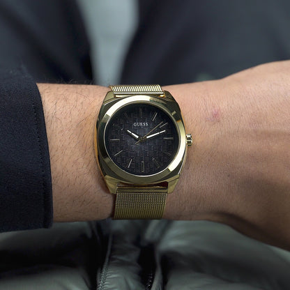 Guess Dress 43 mm Black Dial Men Analog Watch- GW0794G2