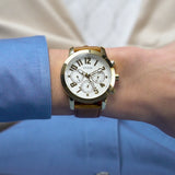 Guess Sport 44 mm White Dial Men Chrono Watch GW0709G2
