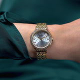 Guess Bejeweled 32 mm Silver Dial Women Analog Watch GW0763L2