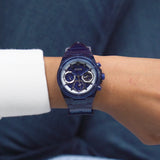 Guess Sport 39 mm Size Blue Dial Women Chronograph Watch GW0438L3