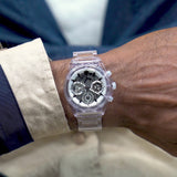 Guess Athena 39 mm Size White Dial Women Analog Watch GW0650L1