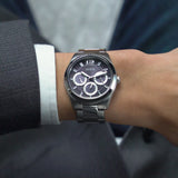 Guess Dress 42 mm Black Dial Men Chrono Watch GW0707G1